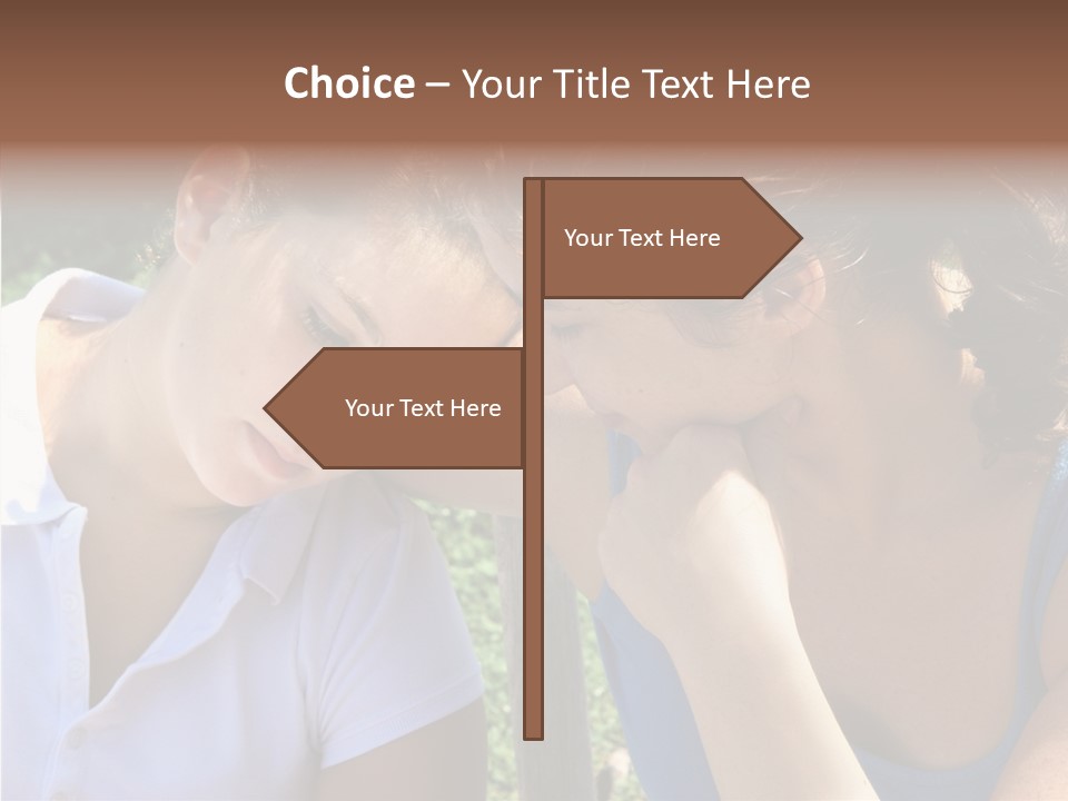 Serious Parenting Child PowerPoint Template
