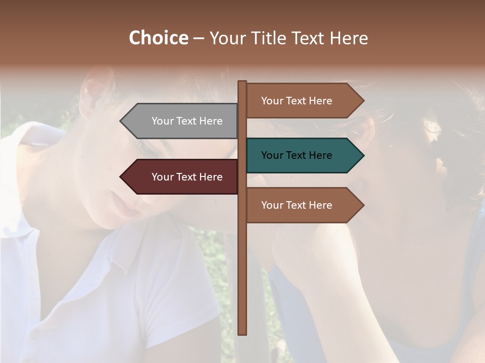 Serious Parenting Child PowerPoint Template