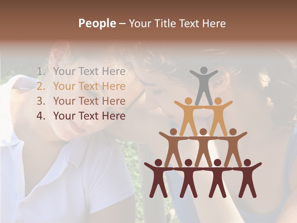 Serious Parenting Child PowerPoint Template