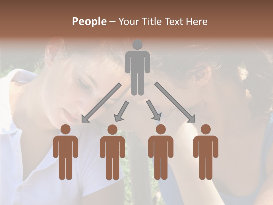 Serious Parenting Child PowerPoint Template