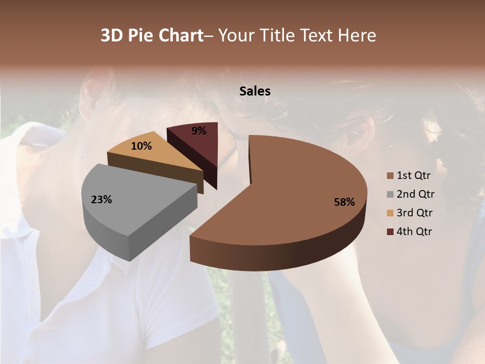 Serious Parenting Child PowerPoint Template