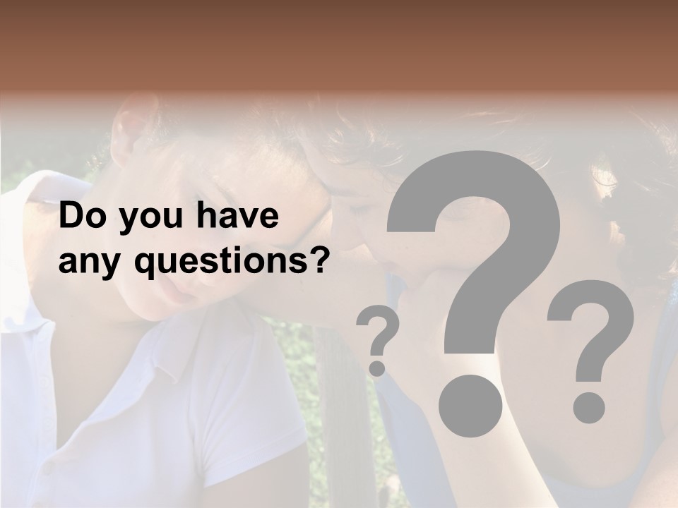 Serious Parenting Child PowerPoint Template