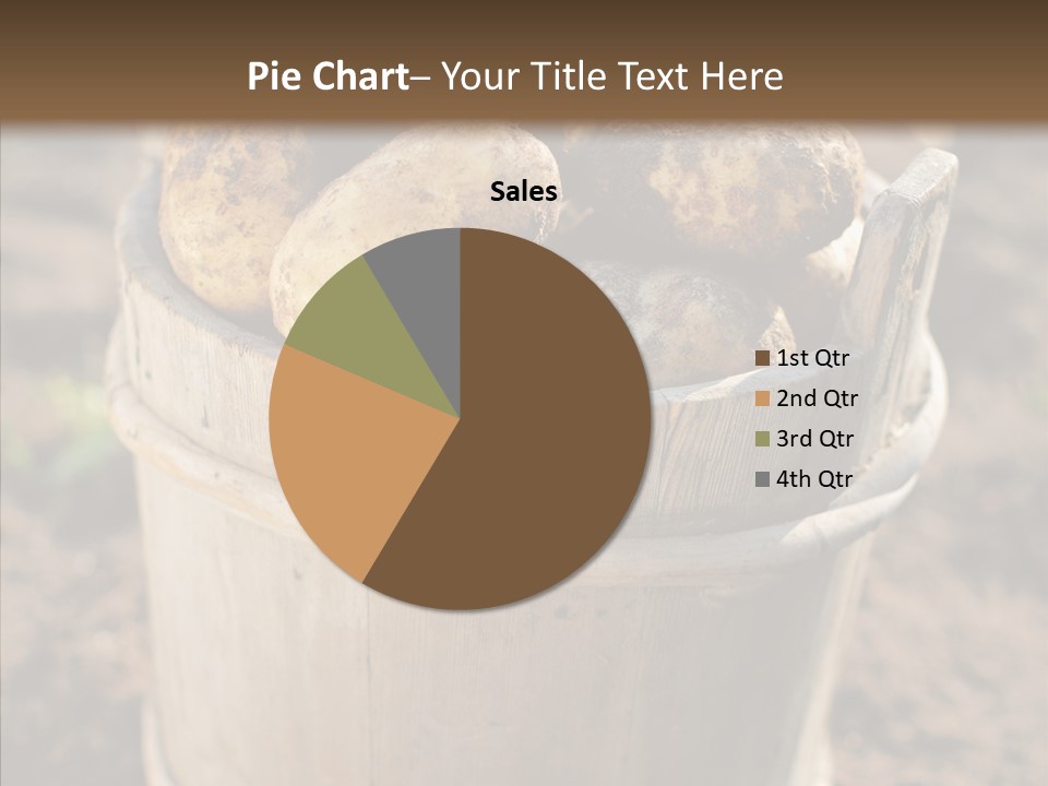 Vegetable Potato Harvesting PowerPoint Template