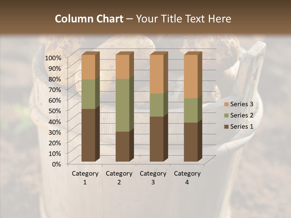 Vegetable Potato Harvesting PowerPoint Template