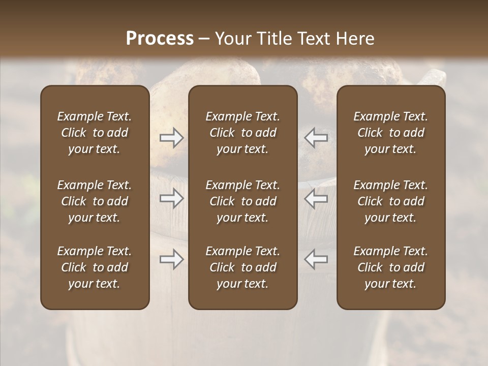 Vegetable Potato Harvesting PowerPoint Template