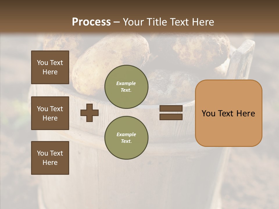 Vegetable Potato Harvesting PowerPoint Template