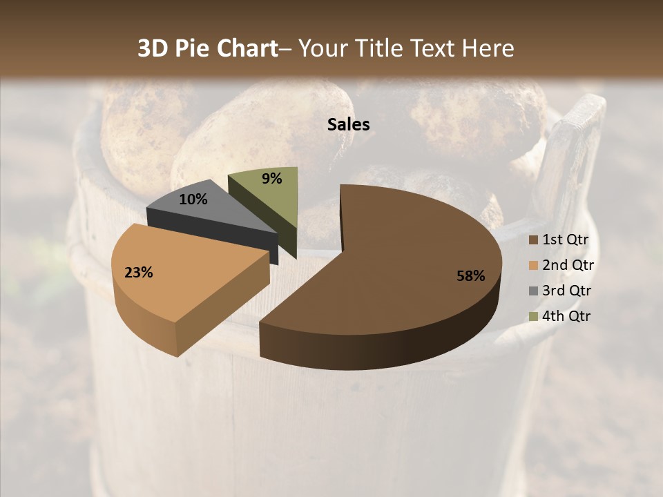 Vegetable Potato Harvesting PowerPoint Template