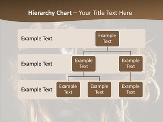 Hairstyle Portrait Fashion PowerPoint Template