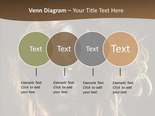 Hairstyle Portrait Fashion PowerPoint Template