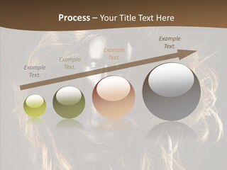 Hairstyle Portrait Fashion PowerPoint Template