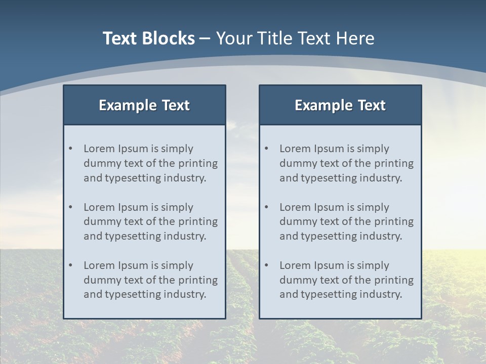 View Vegetable Culture PowerPoint Template