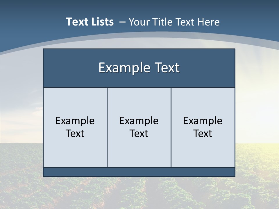 View Vegetable Culture PowerPoint Template