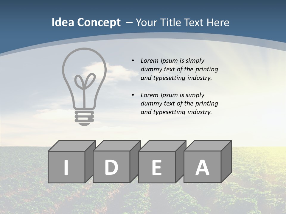 View Vegetable Culture PowerPoint Template