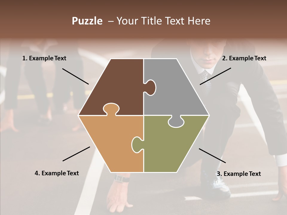 Game Knee Business PowerPoint Template