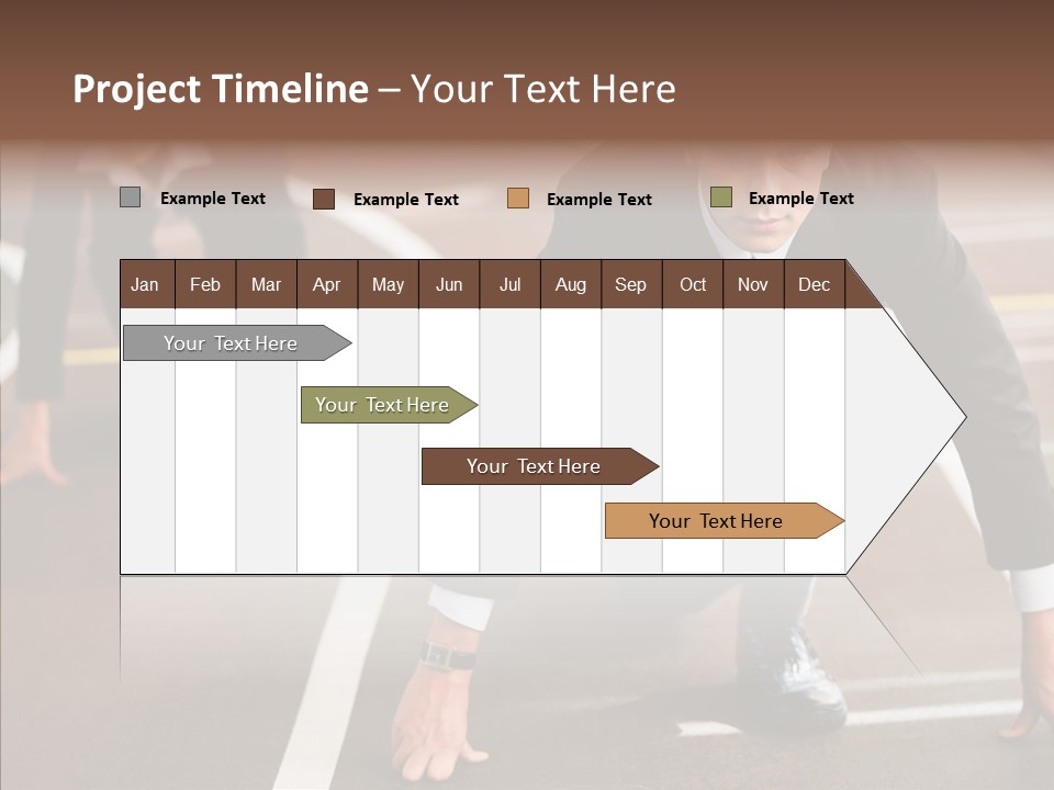 Game Knee Business PowerPoint Template