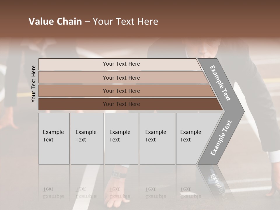 Game Knee Business PowerPoint Template