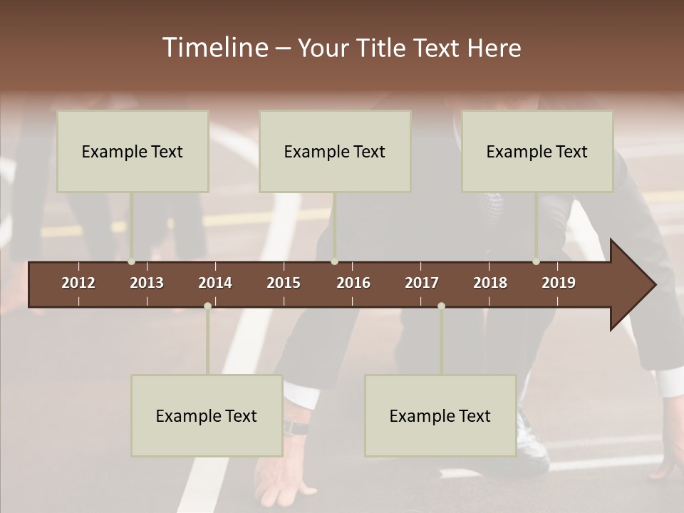 Game Knee Business PowerPoint Template