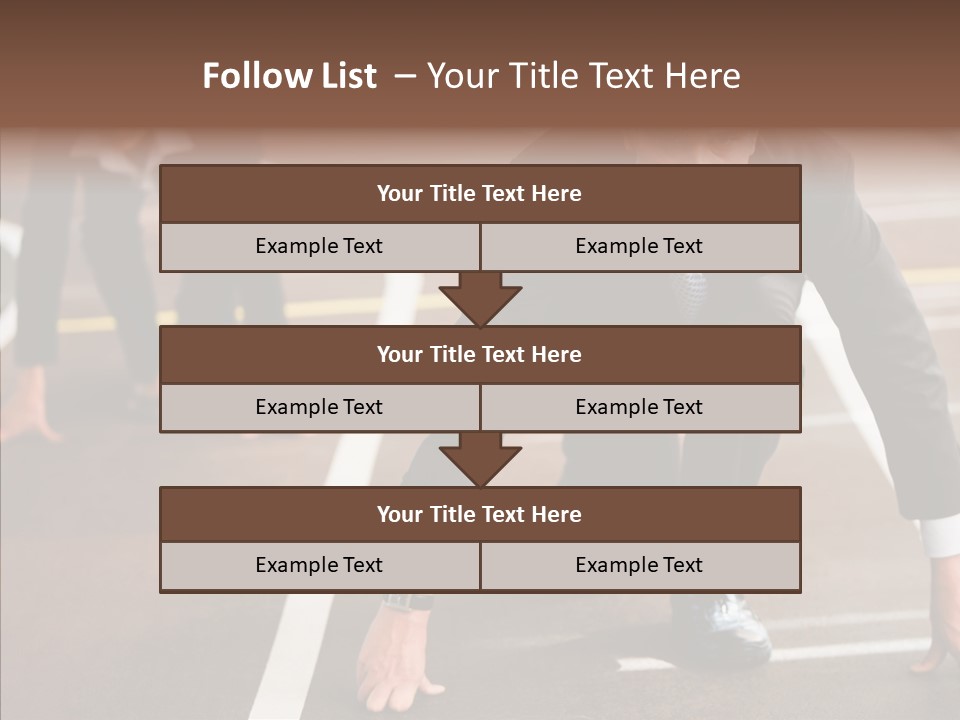 Game Knee Business PowerPoint Template