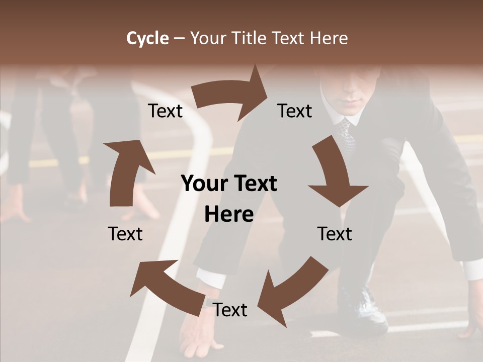 Game Knee Business PowerPoint Template