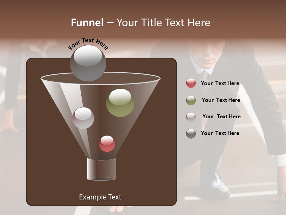 Game Knee Business PowerPoint Template