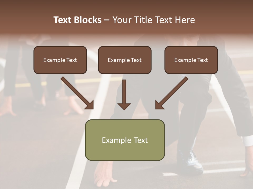 Game Knee Business PowerPoint Template