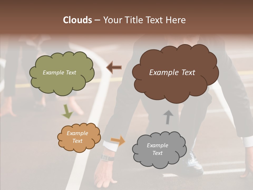 Game Knee Business PowerPoint Template