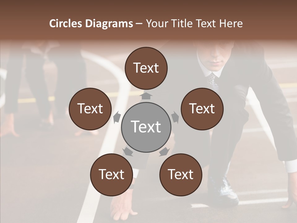 Game Knee Business PowerPoint Template