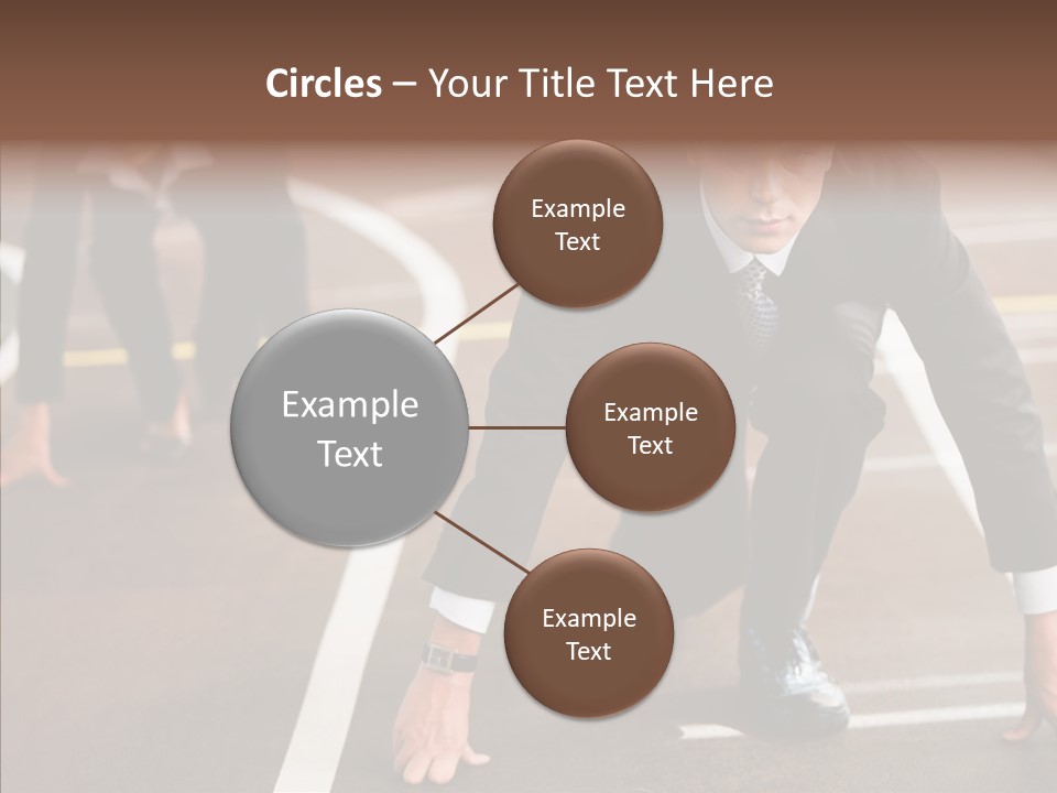 Game Knee Business PowerPoint Template