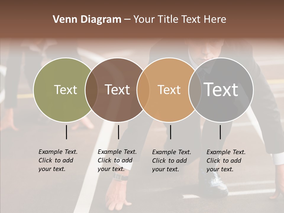 Game Knee Business PowerPoint Template