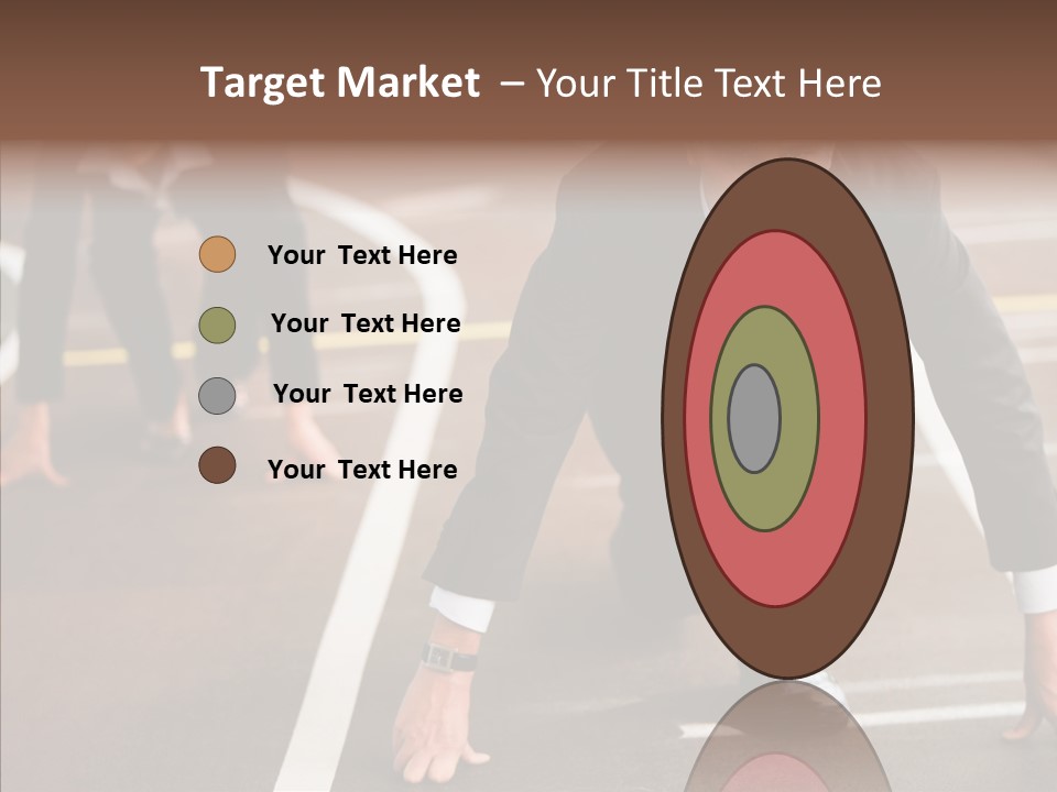 Game Knee Business PowerPoint Template