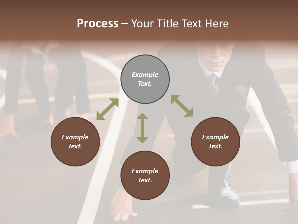 Game Knee Business PowerPoint Template