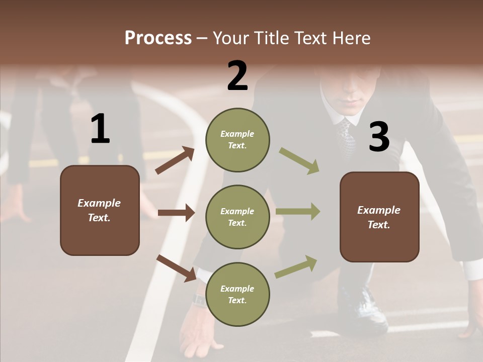 Game Knee Business PowerPoint Template