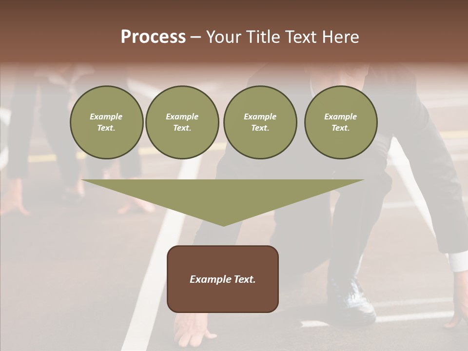 Game Knee Business PowerPoint Template