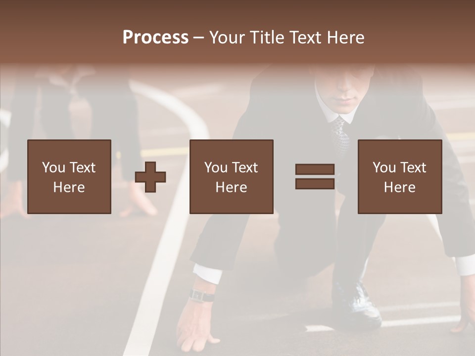 Game Knee Business PowerPoint Template