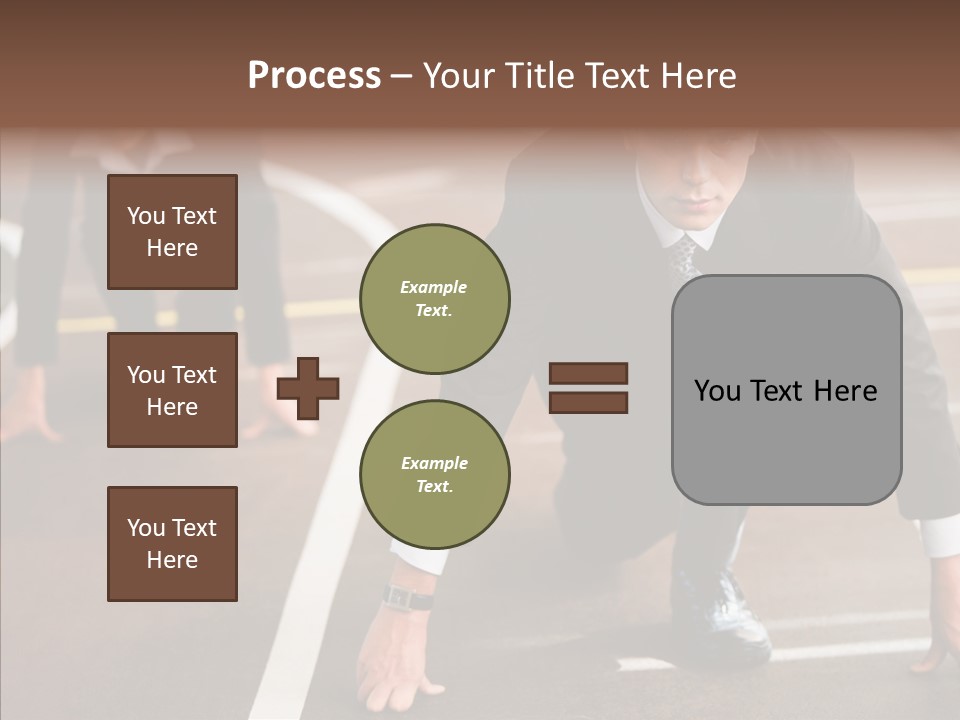 Game Knee Business PowerPoint Template