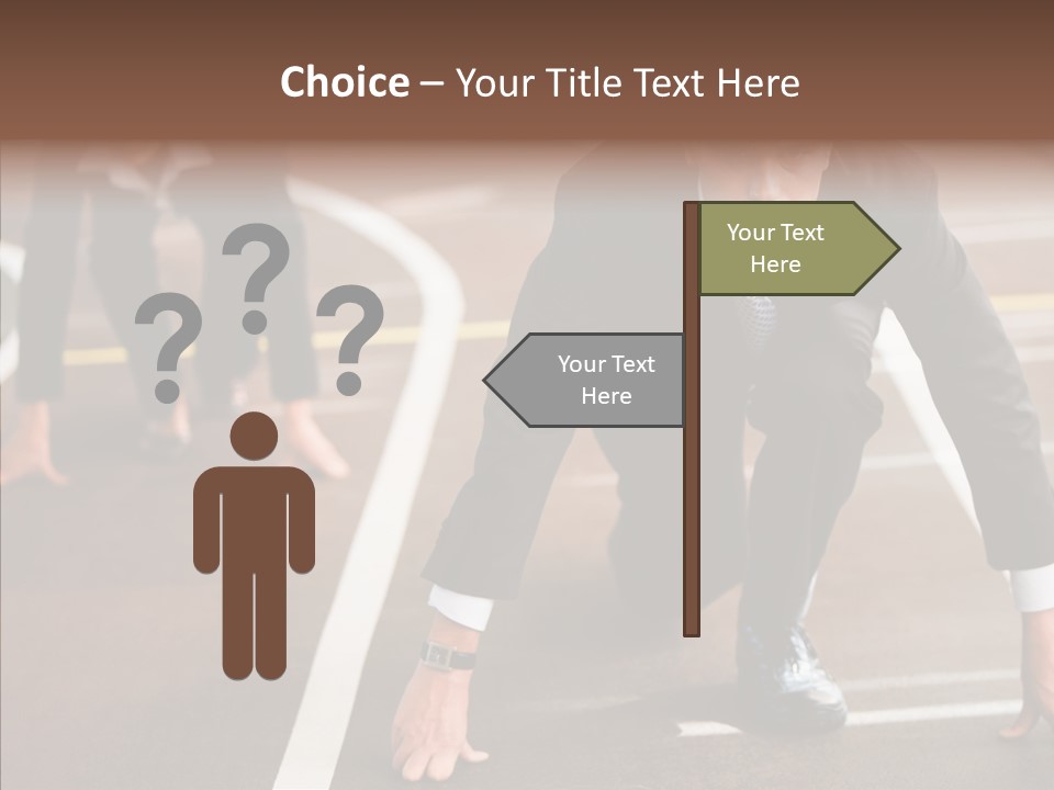 Game Knee Business PowerPoint Template