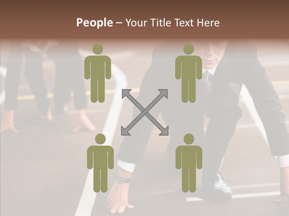 Game Knee Business PowerPoint Template