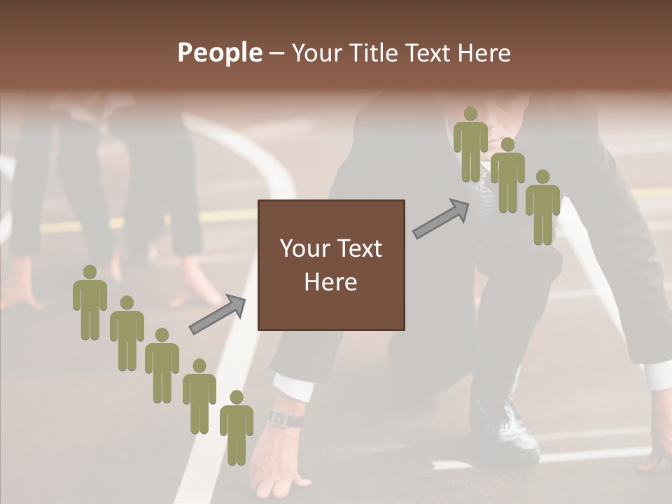 Game Knee Business PowerPoint Template