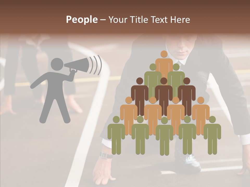 Game Knee Business PowerPoint Template