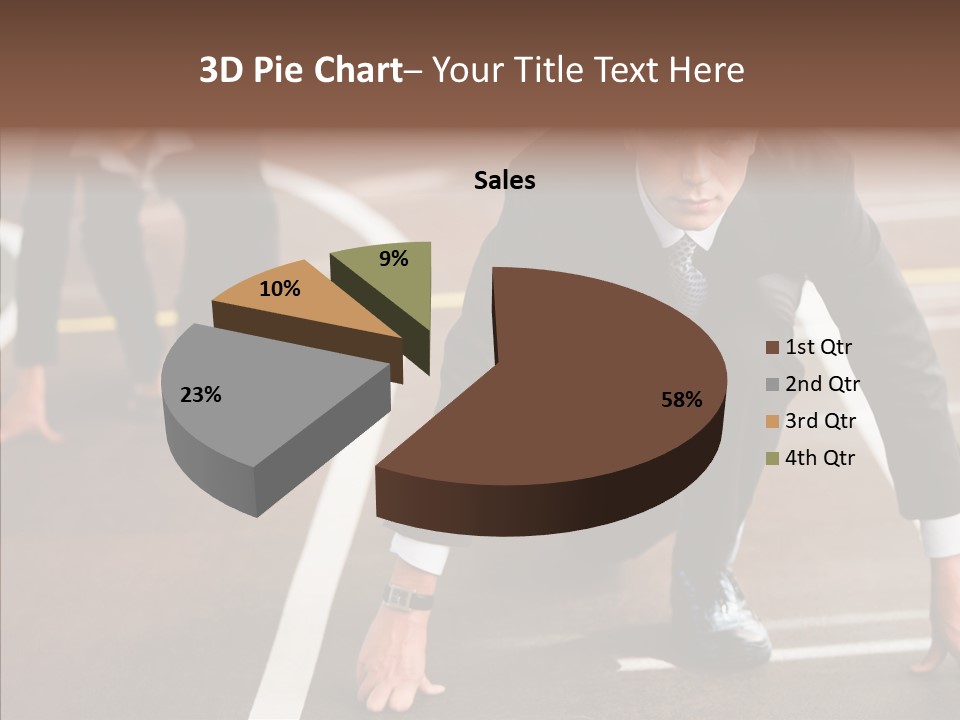 Game Knee Business PowerPoint Template