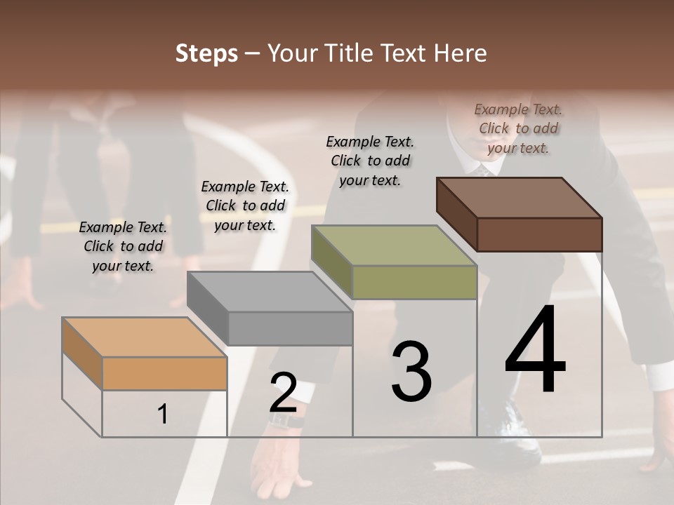 Game Knee Business PowerPoint Template
