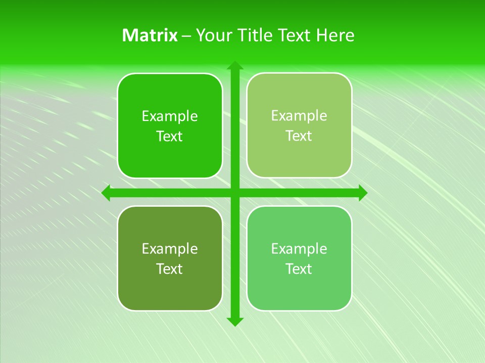Fractal Wallpaper Lines PowerPoint Template