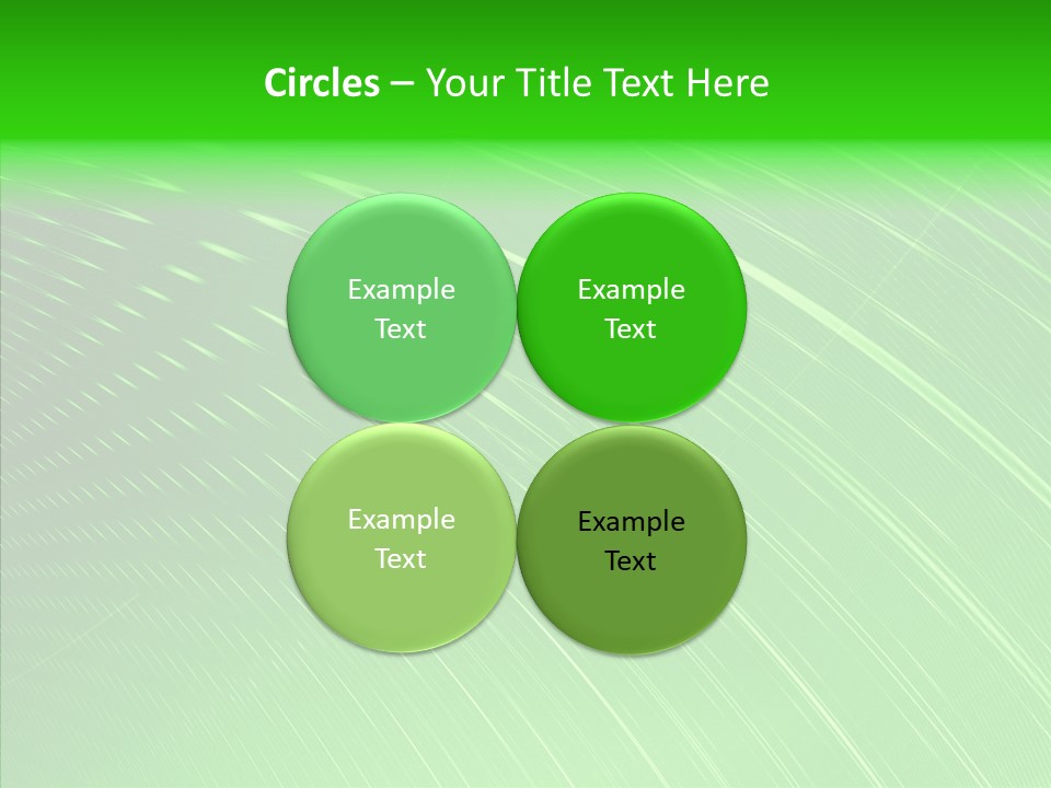 Fractal Wallpaper Lines PowerPoint Template