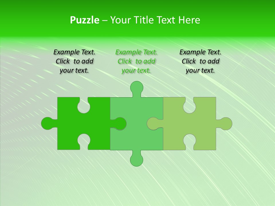 Fractal Wallpaper Lines PowerPoint Template