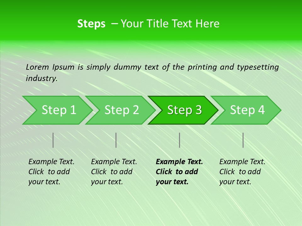 Fractal Wallpaper Lines PowerPoint Template