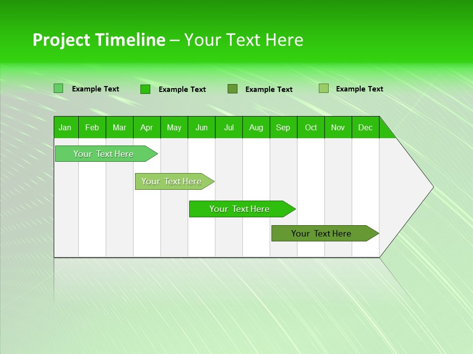 Fractal Wallpaper Lines PowerPoint Template