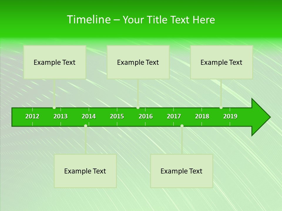 Fractal Wallpaper Lines PowerPoint Template