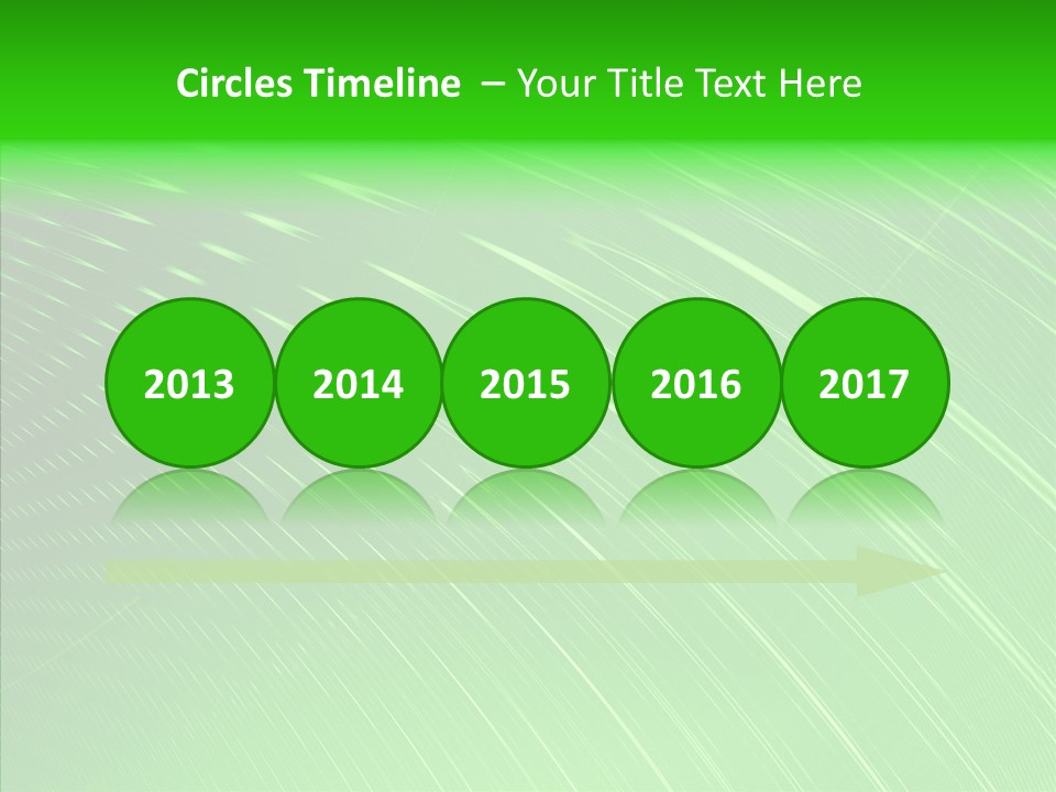 Fractal Wallpaper Lines PowerPoint Template