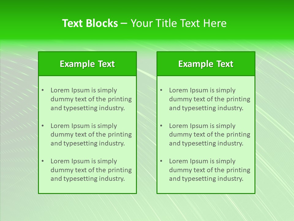Fractal Wallpaper Lines PowerPoint Template