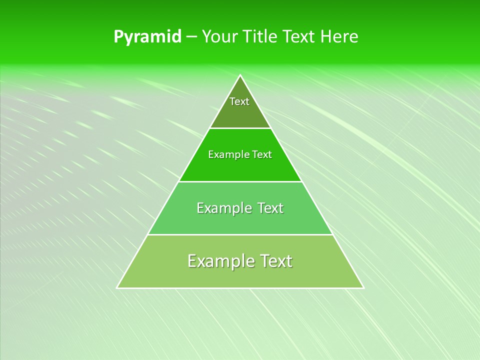 Fractal Wallpaper Lines PowerPoint Template